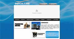 Desktop Screenshot of energiayaire.com